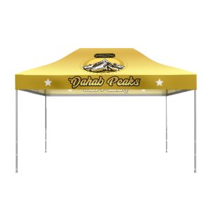10x15 Peak Pro Pop-up Canopy (Full Roof Customized)