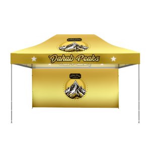 10x15 Peak Pro Pop-up Canopy (Full Roof with Backwall)