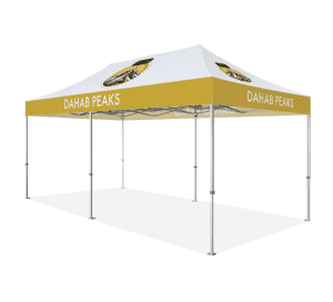 10x20 Peak Pro Pop-up Canopy (Full Roof Customized)