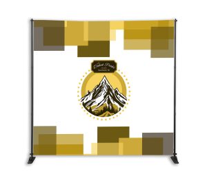 Step and Repeat Display Banner