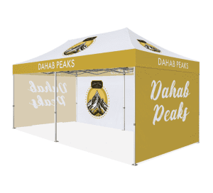 10x20 Peak Pro Pop-up Canopy (Full Roof with 3 Full Walls)
